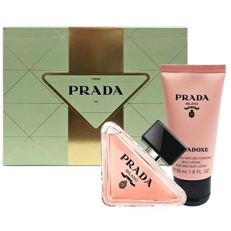 prada paradox lotion|prada beauty paradoxe set.